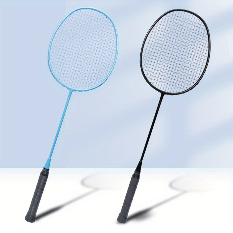 2pcs Carbon Badminton Racket Set Lightweight & Sturdy