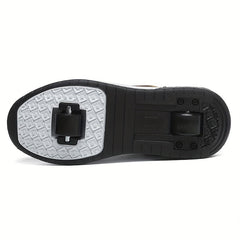 Kid's Waterproof Roller Shoes Detachable Wheel Skate Sneakers