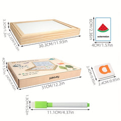 Alphabet Drawing Board with Multiple Patterns Whiteboard