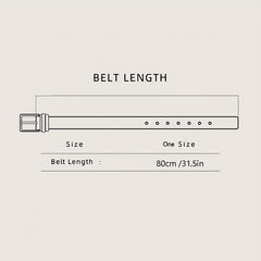Boys Buckle Belt for Pants Jeans