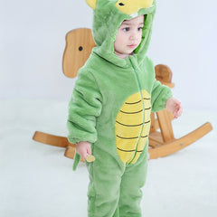 Baby Animal Shape Hooded Jumpsuit