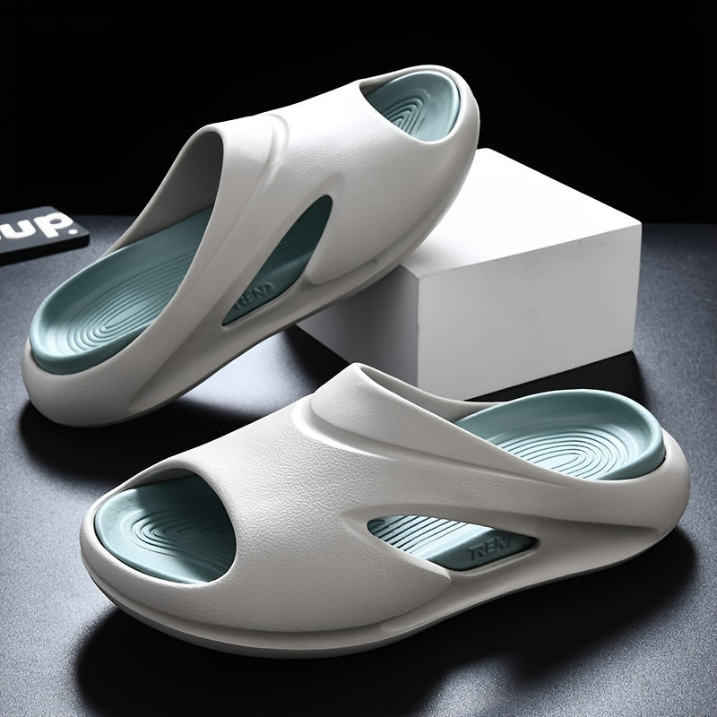 Men's Cloud Slides Slippers Quick Drying Lightweight Non Slip House Shoes