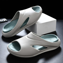 Men's Cloud Slides Slippers Quick Drying Lightweight Non Slip House Shoes