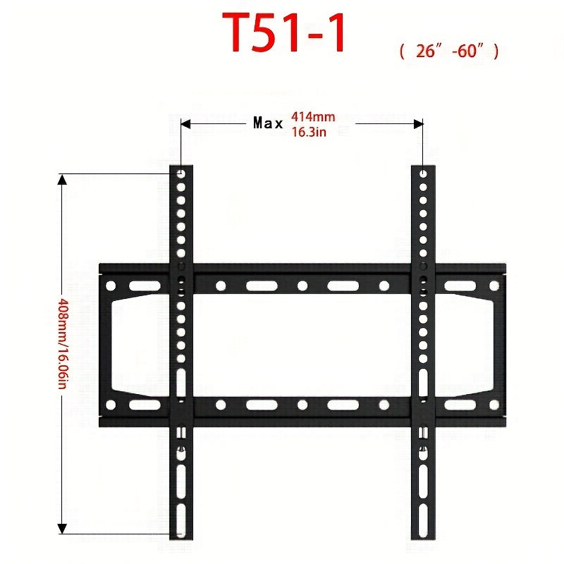 1pc TV Rack Wall Mount 66 04 cm 203 Fixed TV Wall Mount