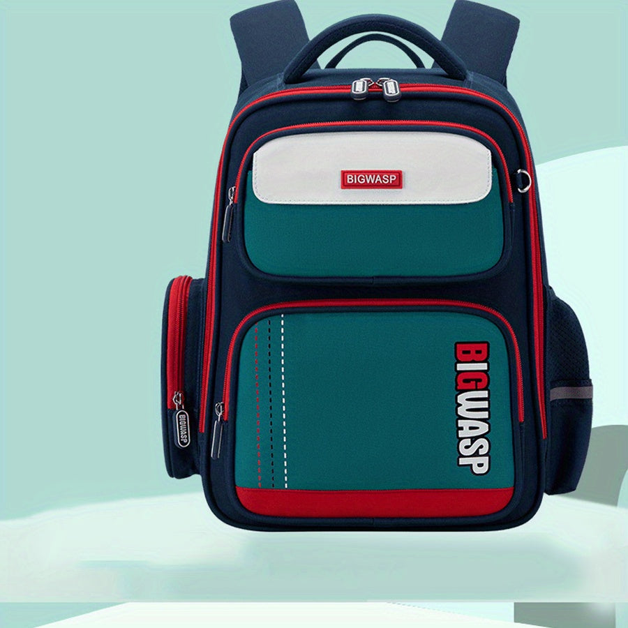 Children's Large Capacity Backpack Waterproof School Bag For Primary School Stud
