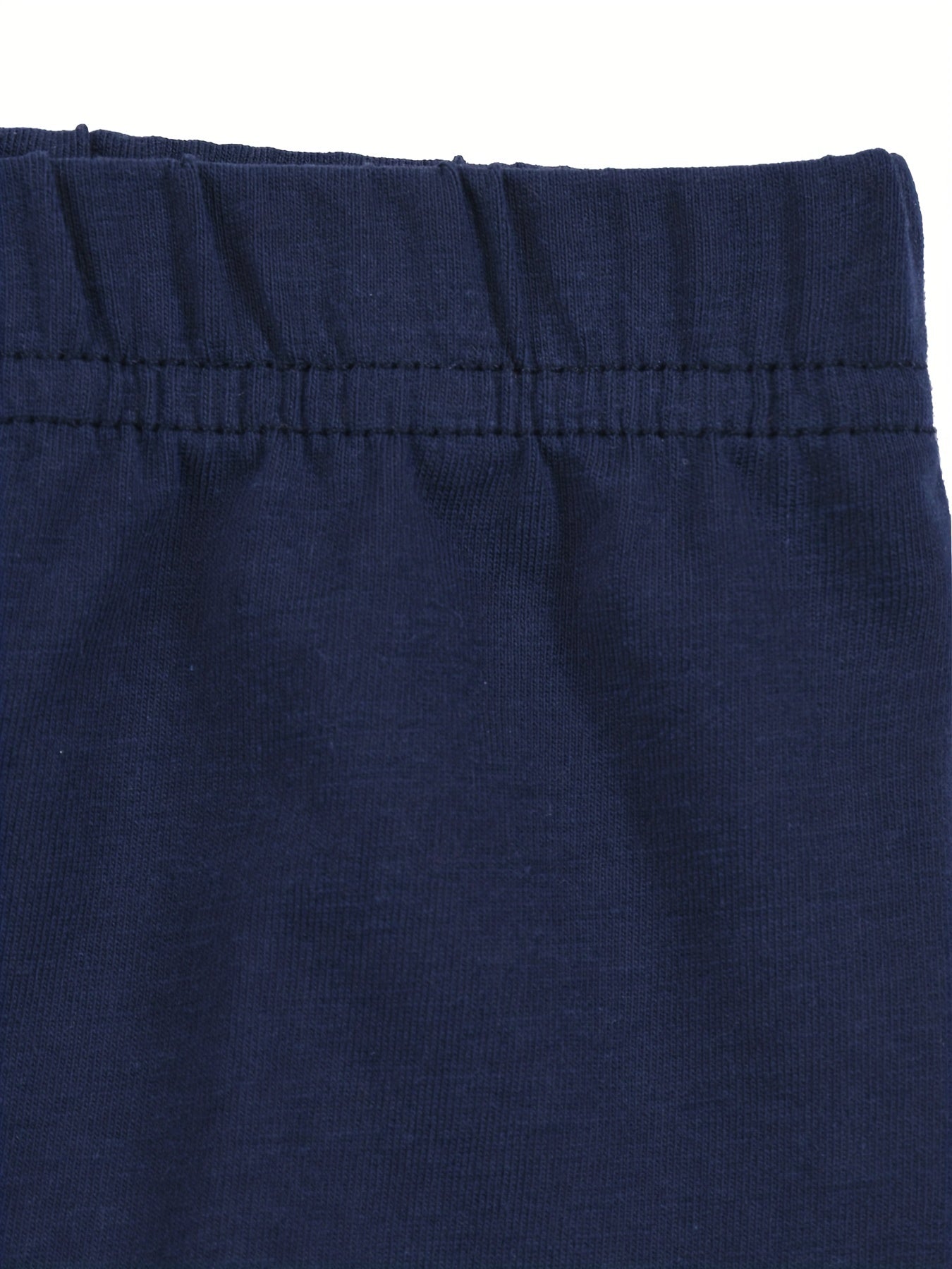 3pcs Girls Casual Elastic Waist Shorts for Summer Spring