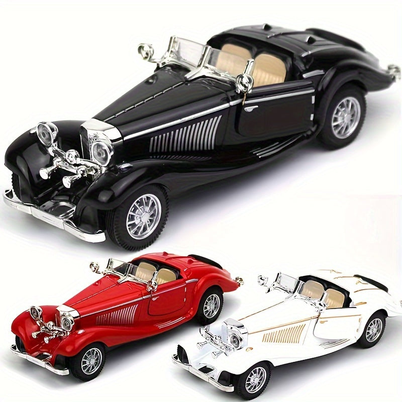 28 Alloy Classic Car Retro Car Static Collection Gift Cake Decoration