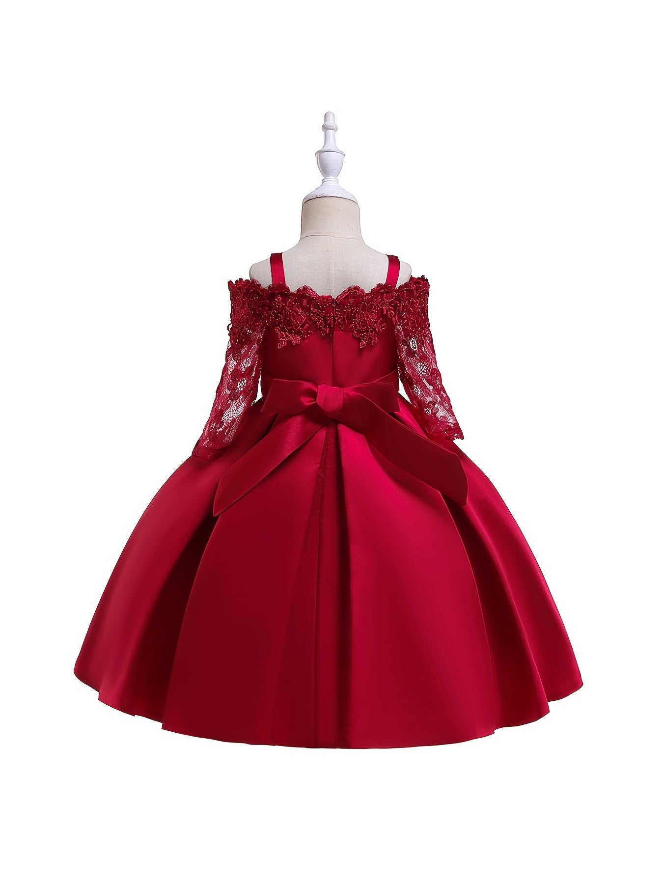 Off Shoulder Embroidery Princess Dress Ball Gown