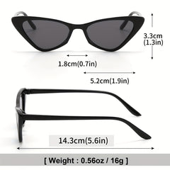 Men's Cat Eye Shaped Frame Sunglasses UV Resistant for Outdoor