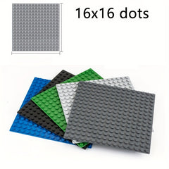3pcs 16 16 Dots Building Baseplates for Plastic Bricks Toys