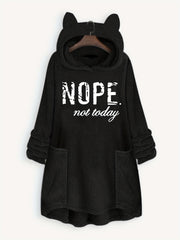 Big Pocket Hoodie Casual Long Sleeve Fleece Hoodies Sweatshirt