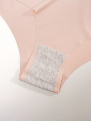 7 Seamless Solid Briefs Comfy Stretchy Panties Women's Lingerie