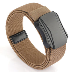Men's Nylon Leather Belt Casual Pin Buckle Belt