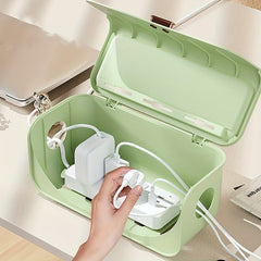 Desktop Wire Storage Box Charging Data Cable Finishing Storage