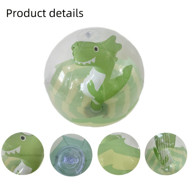 Inflatable Dinosaur Beach Ball - Fun Pool Toy for Parties