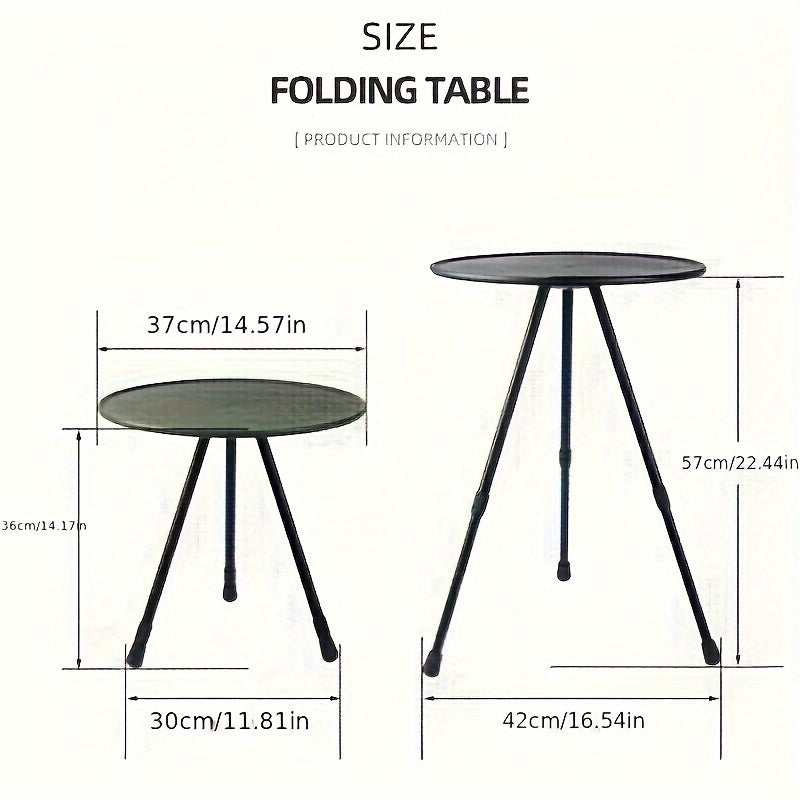 Portable Aluminum Folding Table for Camping Hiking Picnic