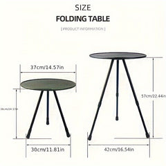 Portable Aluminum Folding Table for Camping Hiking Picnic