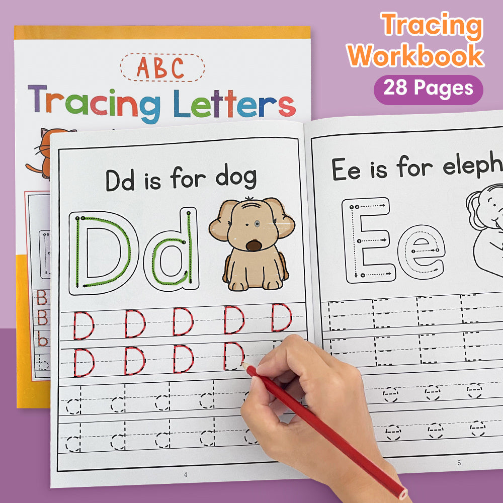 LACHILLY Alphabet Tracing Workbook for Kids - Handwriting Practice
