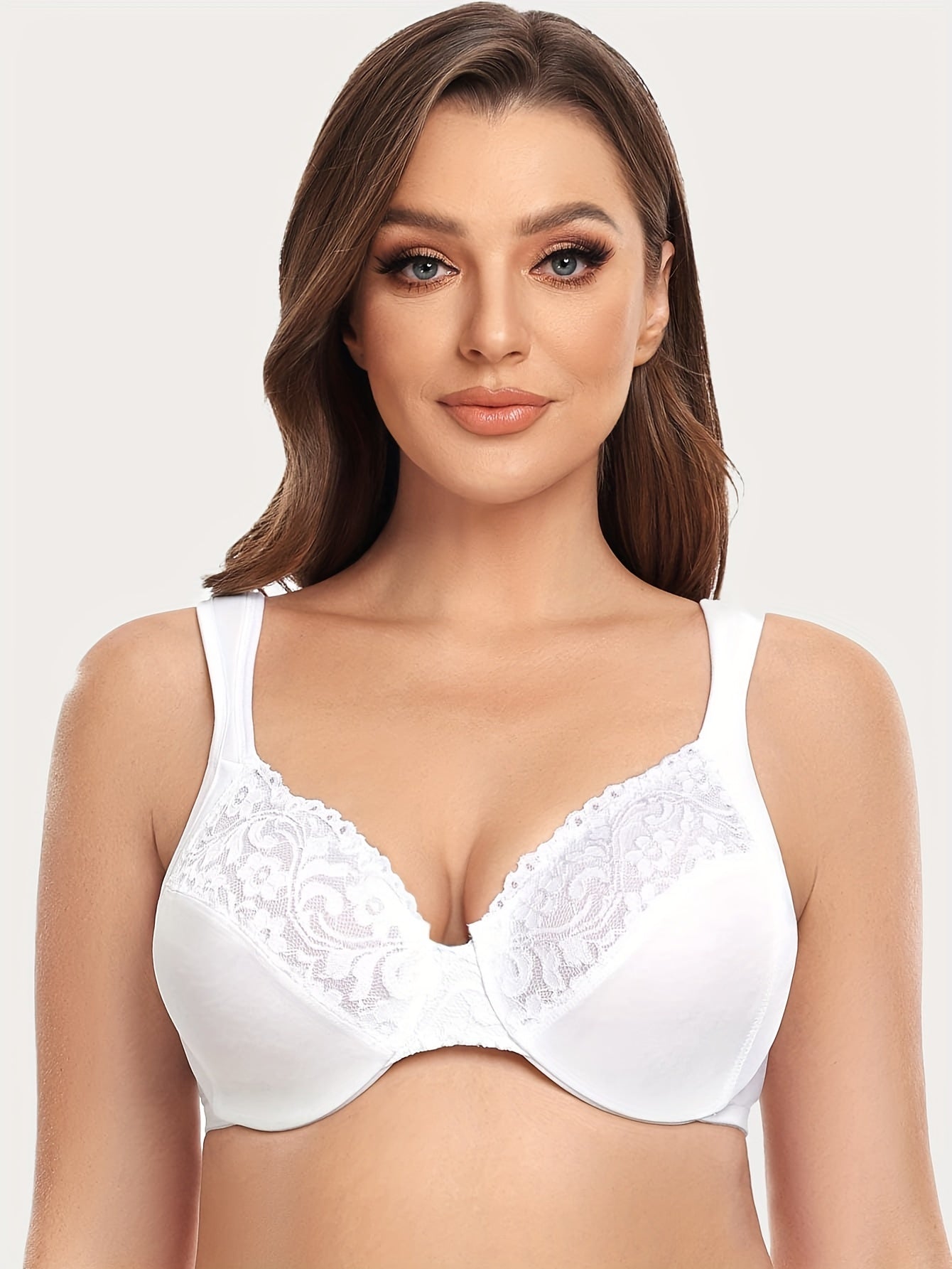Full Cover Underwire Bra with Comfort Straps