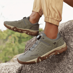 Men's Hiking Sneakers Rotary Button Non Slip Outdoor Shoes