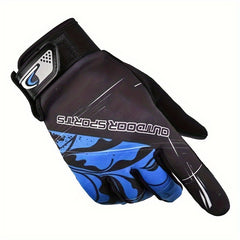Breathable Non Slip Cycling Gloves Touch Screen Lightweight Wear Resistant