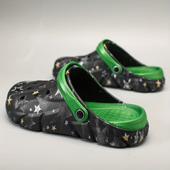 Men's Star Clog Slippers Assorted Colors Casual Slippers
