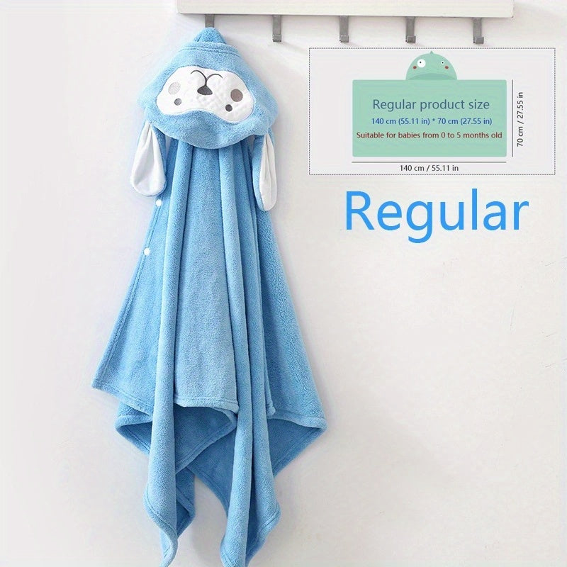 Newborn Baby Monkey Pattern Bath Towel
