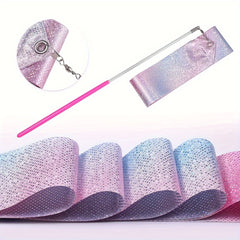 2pcs Rhythmic Gymnastics Ribbon Dance Wands Artistic Dancing Accessories