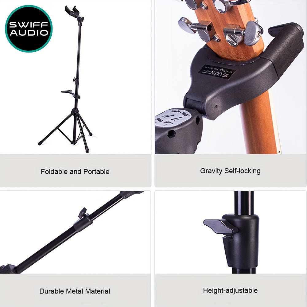 SWIFF U4 B Guitar Tripod Stand Height Adjustable