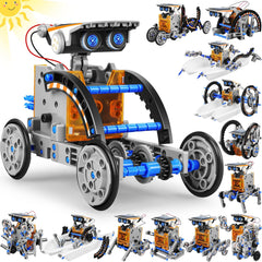 Educational Solar Robot Toy DIY Science Kit for Adults
