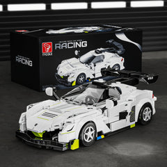 Kids Racing Model Puzzle Toy with Display Box Car Sports Car Racing Model Puzzle