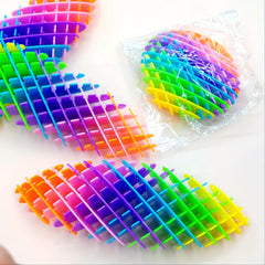 Glowing Finger Telescopic Tennis Toy Random Colors