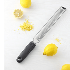 Lemon Zester Stainless Steel Kitchen Cheese Grater with Soft Handle
