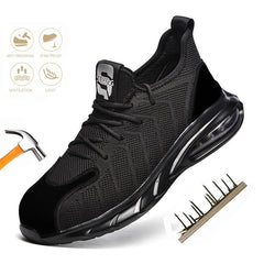 CEATSAFETV Men's Puncture Proof Work Safety Shoes