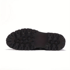 Men's Slip On Loafer Shoes Casual Anti skid Platform Shoes
