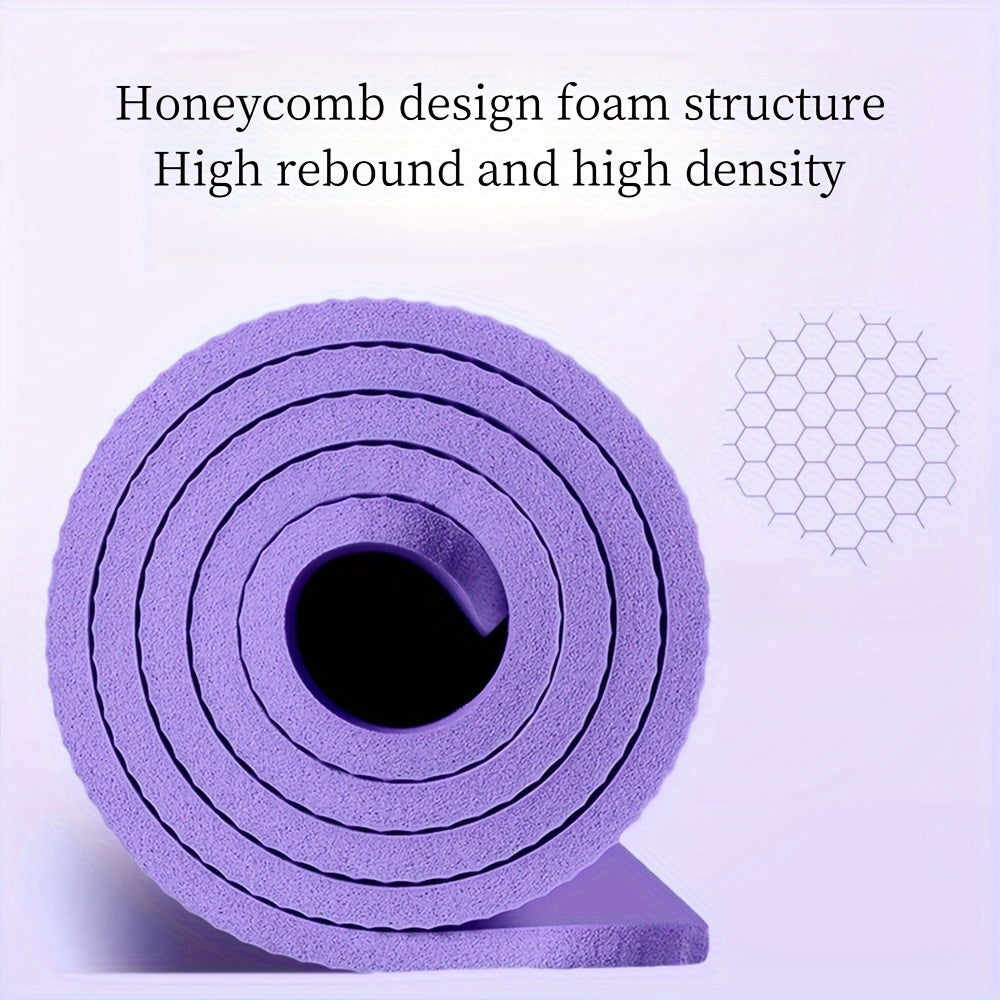 Non-slip High Density Yoga Mat for Fitness and Training