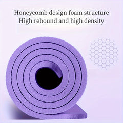 Non-slip High Density Yoga Mat for Fitness and Training