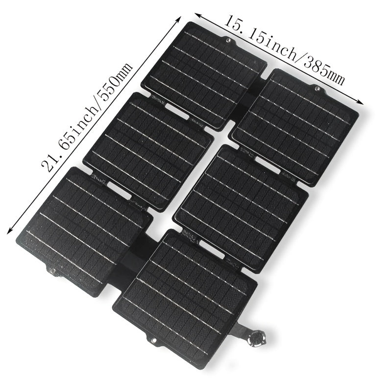 42W Foldable Solar Panel with Waterproof ETFE Technology