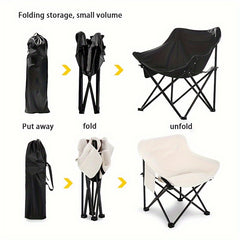 Portable Folding Moon Chair - Outdoor Leisure Chair