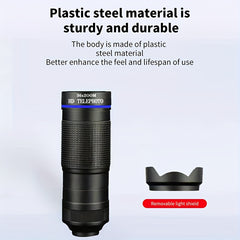 HD 36X Telescope Phone Clip Tripod Zoom Lens for Concert