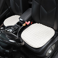 Winter Short Plush Car Seat Cover Single Seat Car Accessories