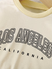 Baby Boys LA California Long Sleeves T-shirt Top Casual Soft Comfortable