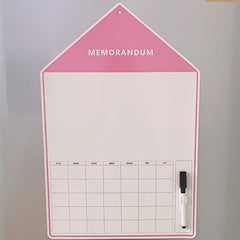 Magnetic Refrigerator Sticker Message Board A3 Weekly Monthly Planner