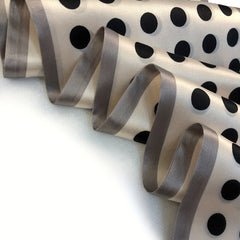 Y2K Silk Polka Dot Scarf Neckerchief Stylish Head Band Hair Tie