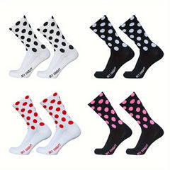 Outdoor Cycling Socks Breathable Sweat Grip Crew Socks