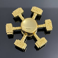 Zinc Alloy Finger Spinner Golden Toy Office Leisure Ideal Gift