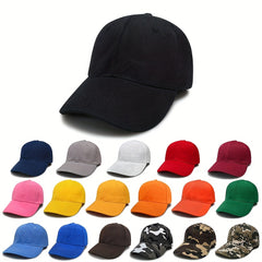 Camouflage Print Dad Hats Adjustable Couple Sun Hat For Women Men