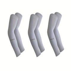 6 Pairs Sun Protection Sleeves Cooling UV Protection for Outdoor Activities