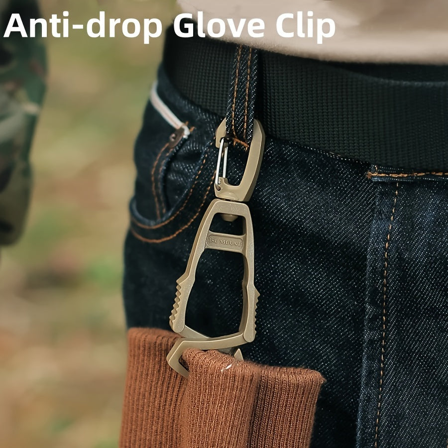 Outdoor Glove Clip Plastic Anti-drop Clip for Work Gloves