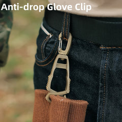 Outdoor Glove Clip Plastic Anti-drop Clip for Work Gloves